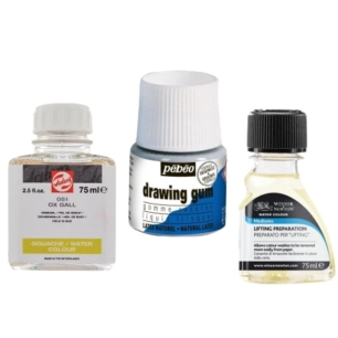 Mediums et additifs pour l'aquarelle