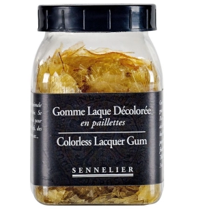 Gomme laque et colles de peau