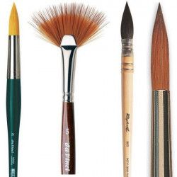 Pinceaux Aquarelle