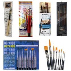 Sets de pinceaux pour aquarelle