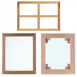 Châssis nu en bois pour toile - Cadre en bois