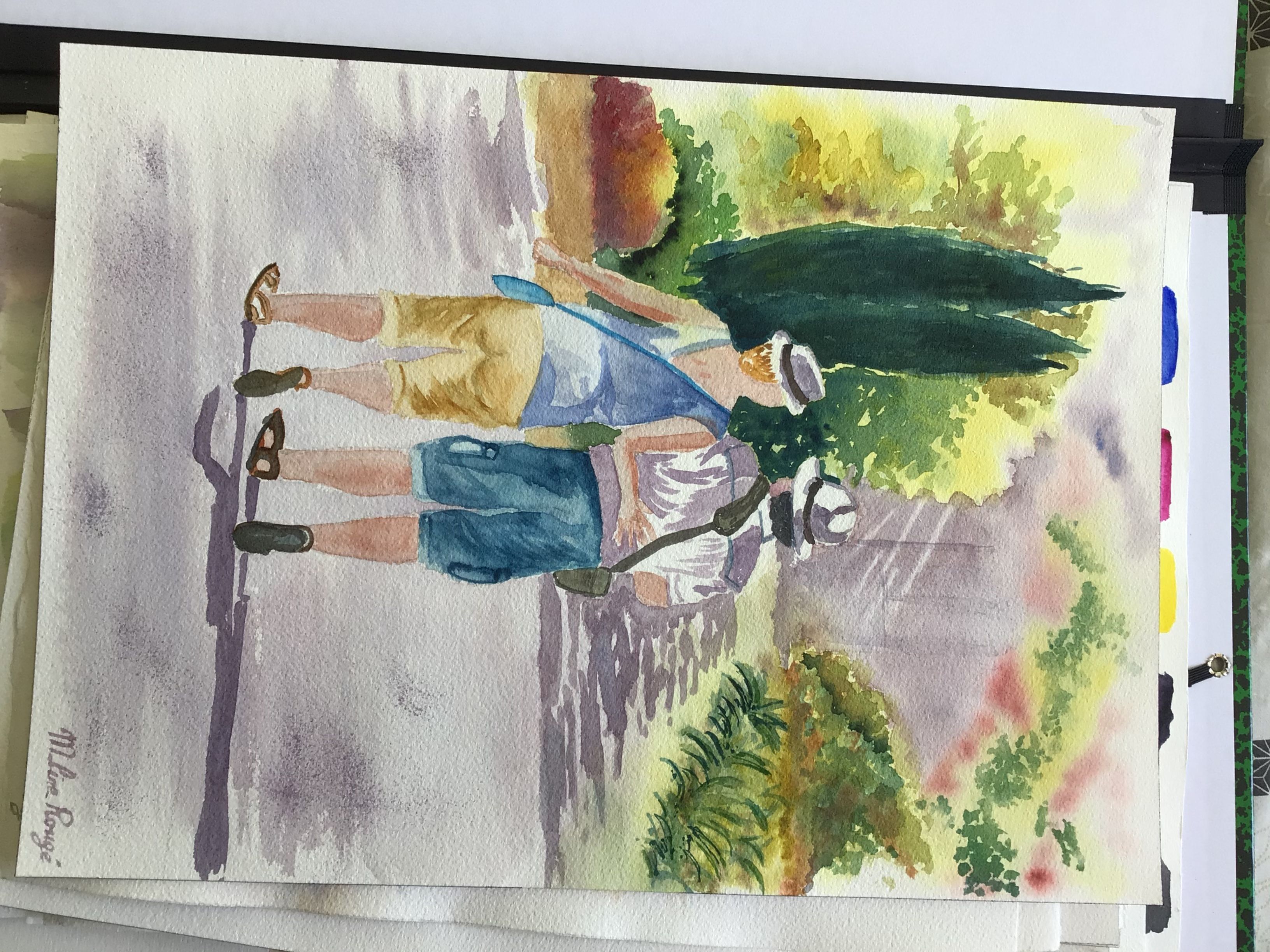 Personnage de dos Séquence 03 de Marie-line le 04 avril 2021