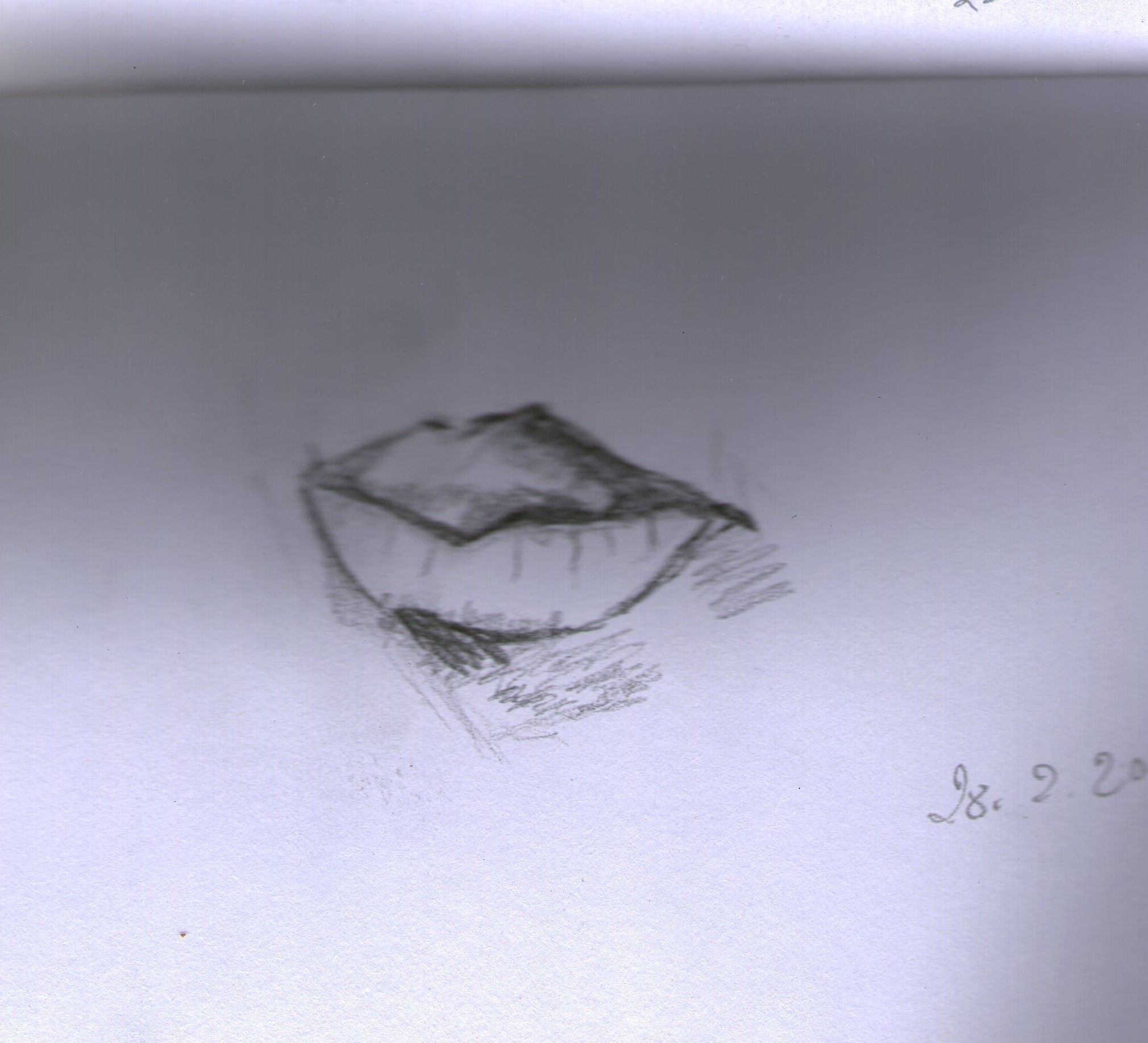 Dessiner le visage : La bouche de Marie ange le 25 avril 2021