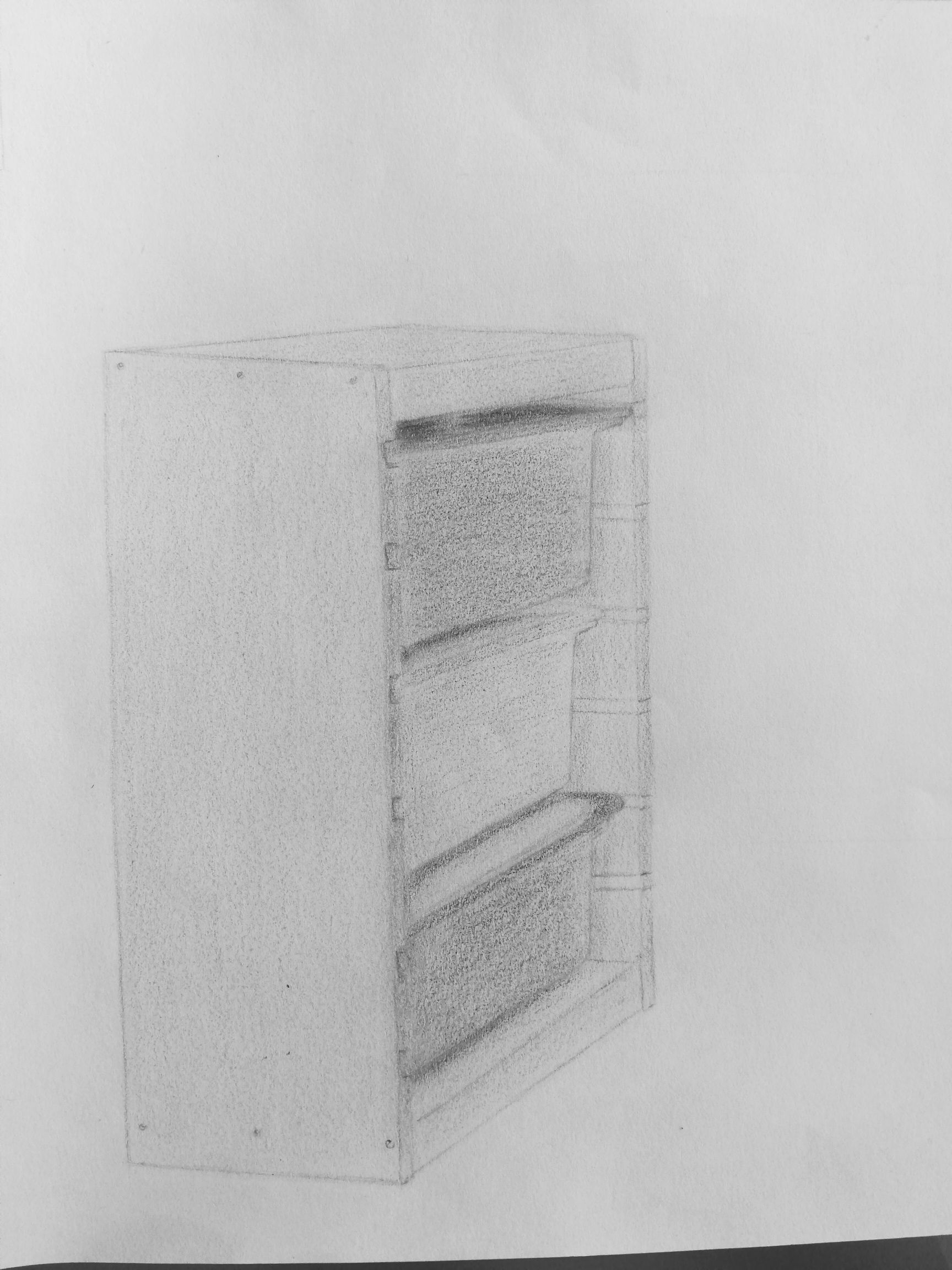 Dessiner un objet simple en perspective de Dina le 09 mai 2021