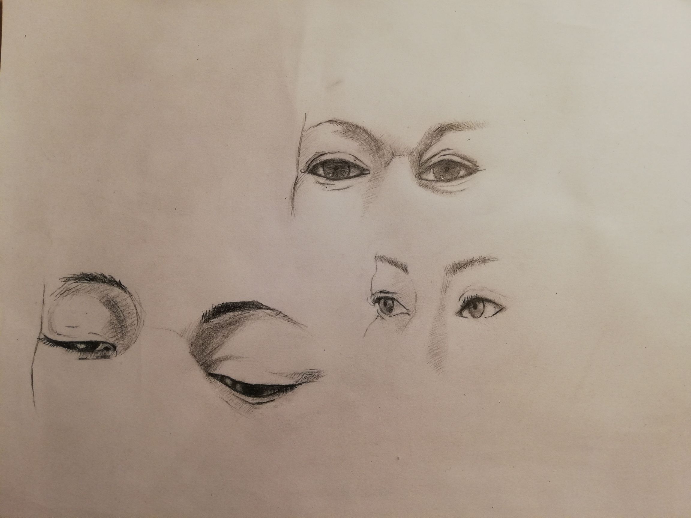 Apprendre à dessiner le visage : Les yeux de Dina le 11 mai 2021