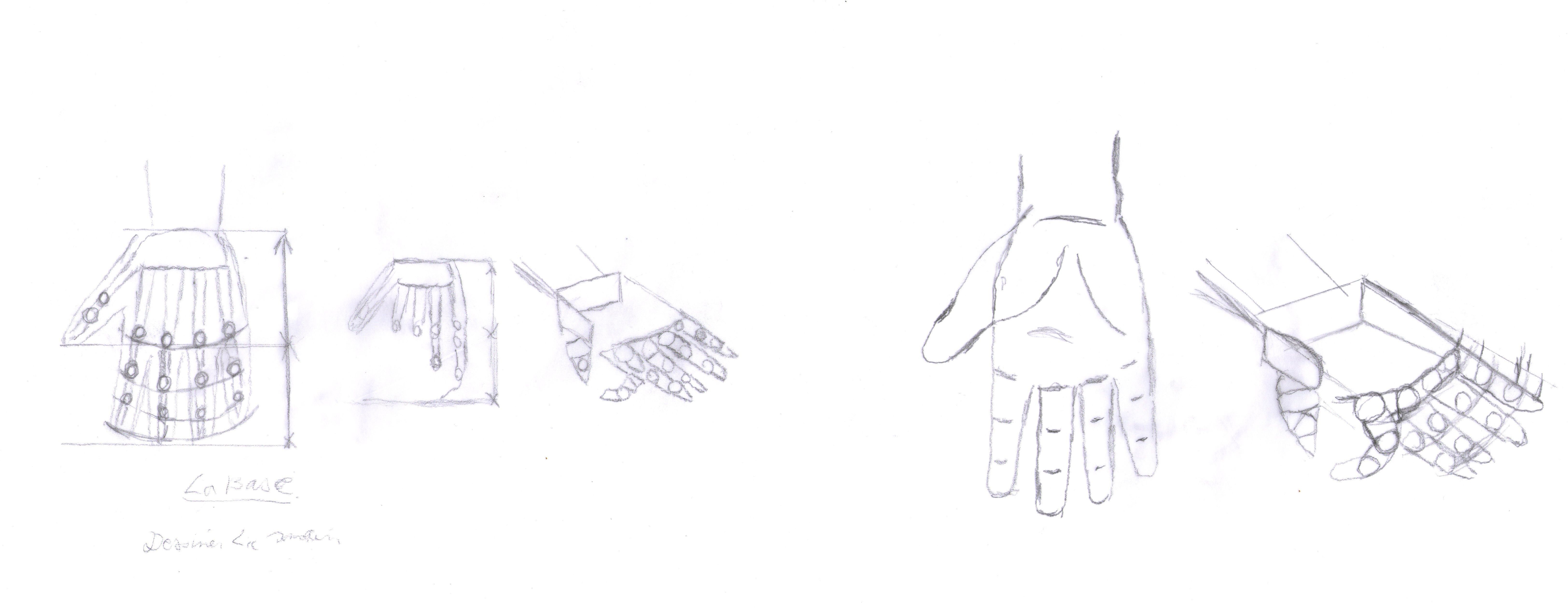 Dessiner une main, la base de Marie ange le 12 mai 2021