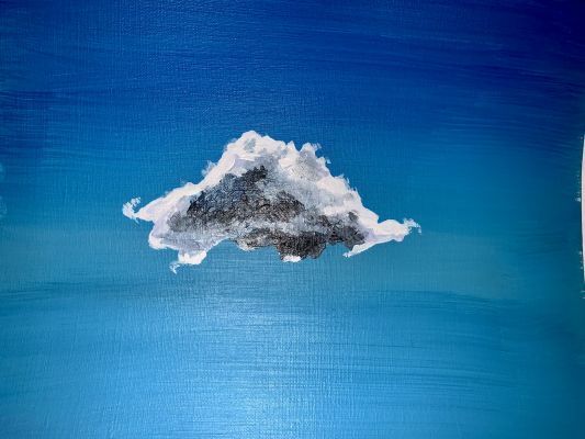 Peindre des Nuages à l'Acrylique de Stéphane le 12 décembre 2021