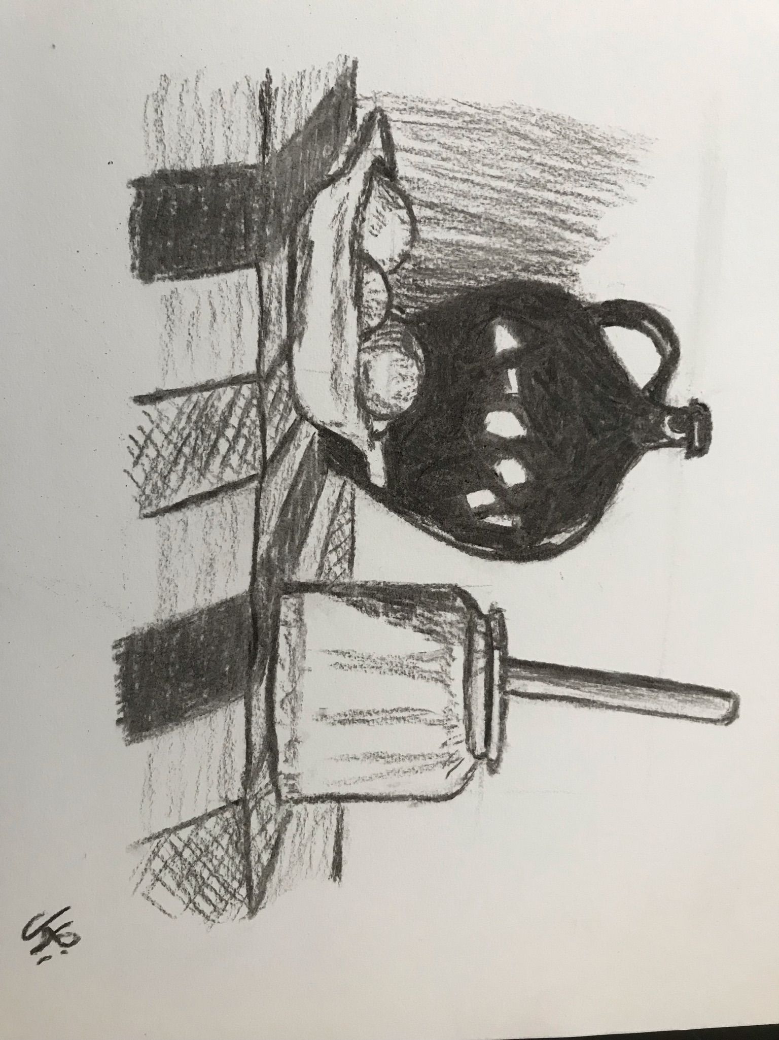 Dessiner une nature morte simple de Jean pierre le 27 décembre 2021