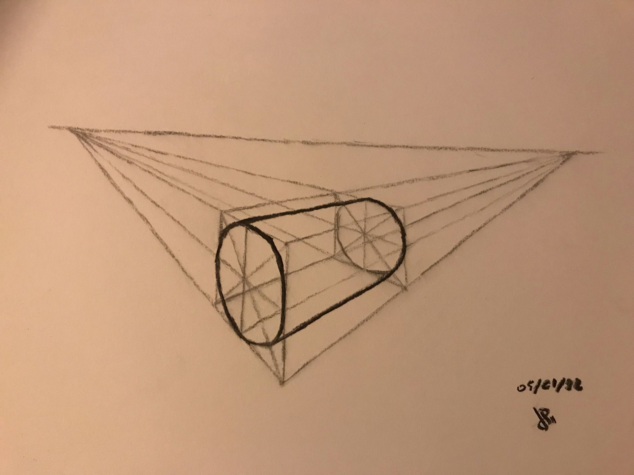 Dessiner cercles et cylindres en perspective de Jean pierre le 05 janvier 2022