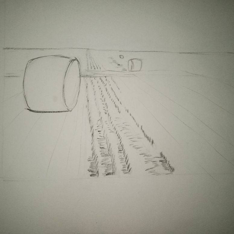 Perspective de paysage en Dessin de Jessica le 05 janvier 2022