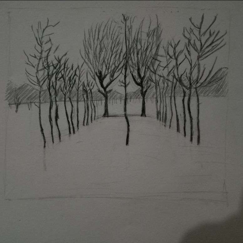 Perspective de paysage en Dessin de Jessica le 05 janvier 2022