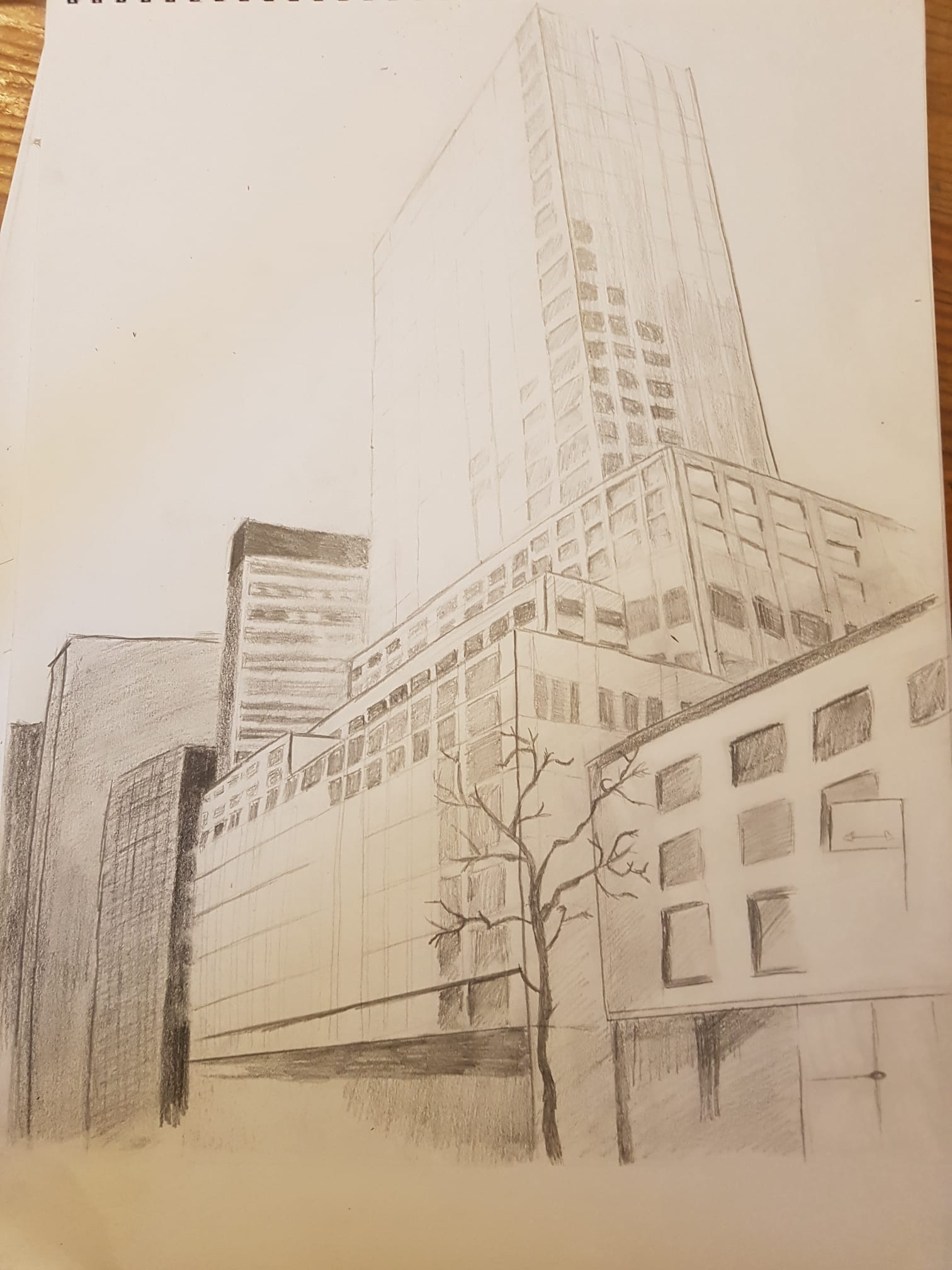 Dessiner un paysage Urbain de Krystal le 09 février 2022