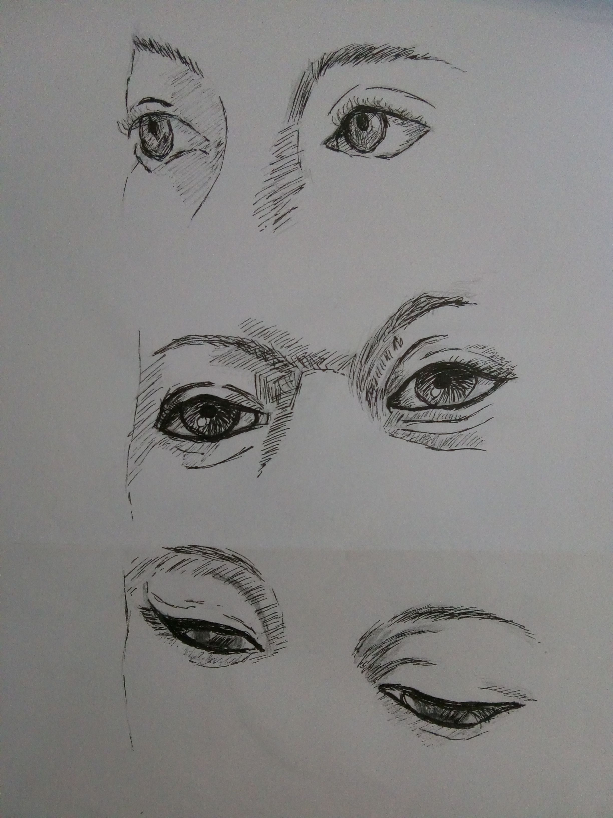 Apprendre à dessiner le visage : Les yeux de Sylvie le 11 février 2022