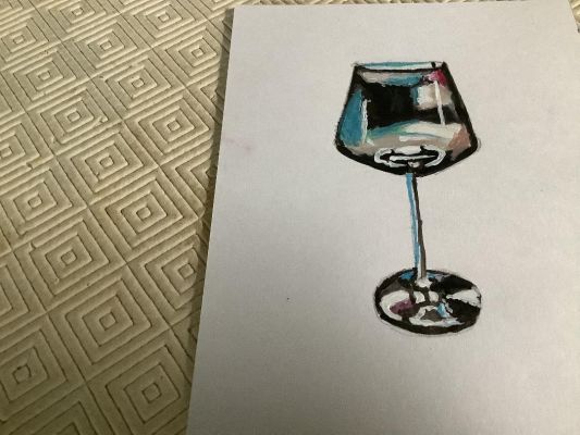 La transparence à l'Acrylique, un verre de Chantal le 06 mars 2022