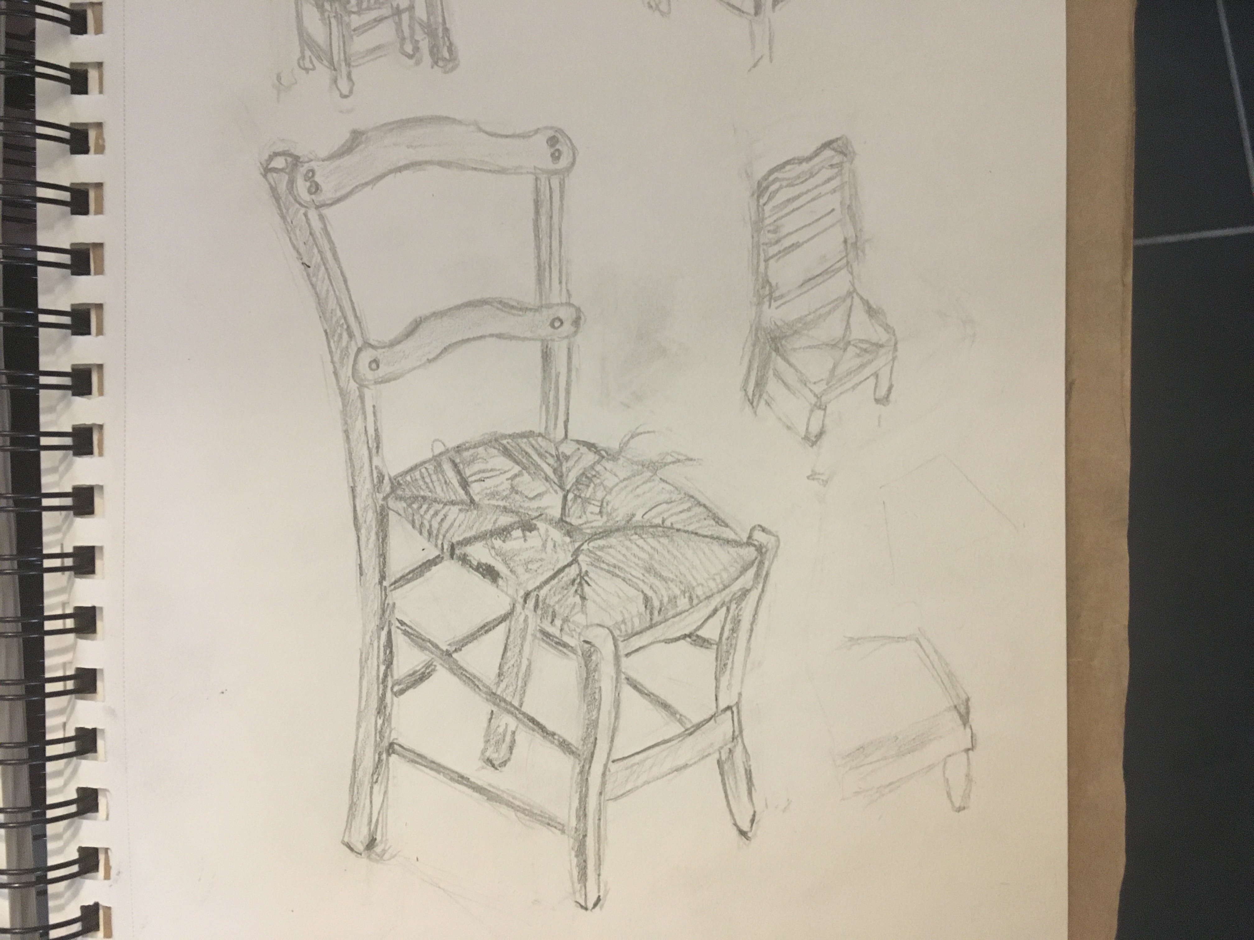 Dessiner une vieille chaise épisode 02 de Dominique le 27 mars 2022
