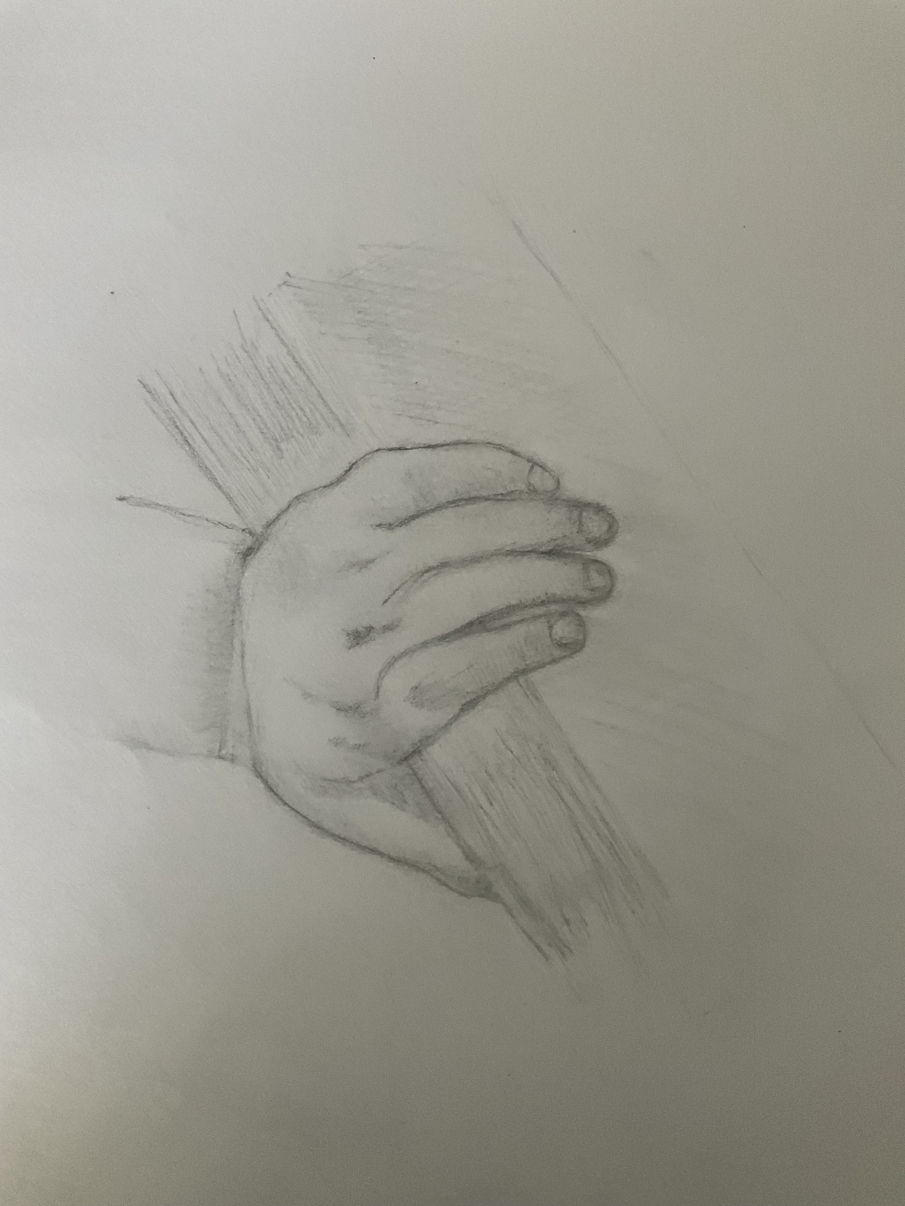 Dessiner les mains d'un bébé de Sylvie le 08 avril 2022