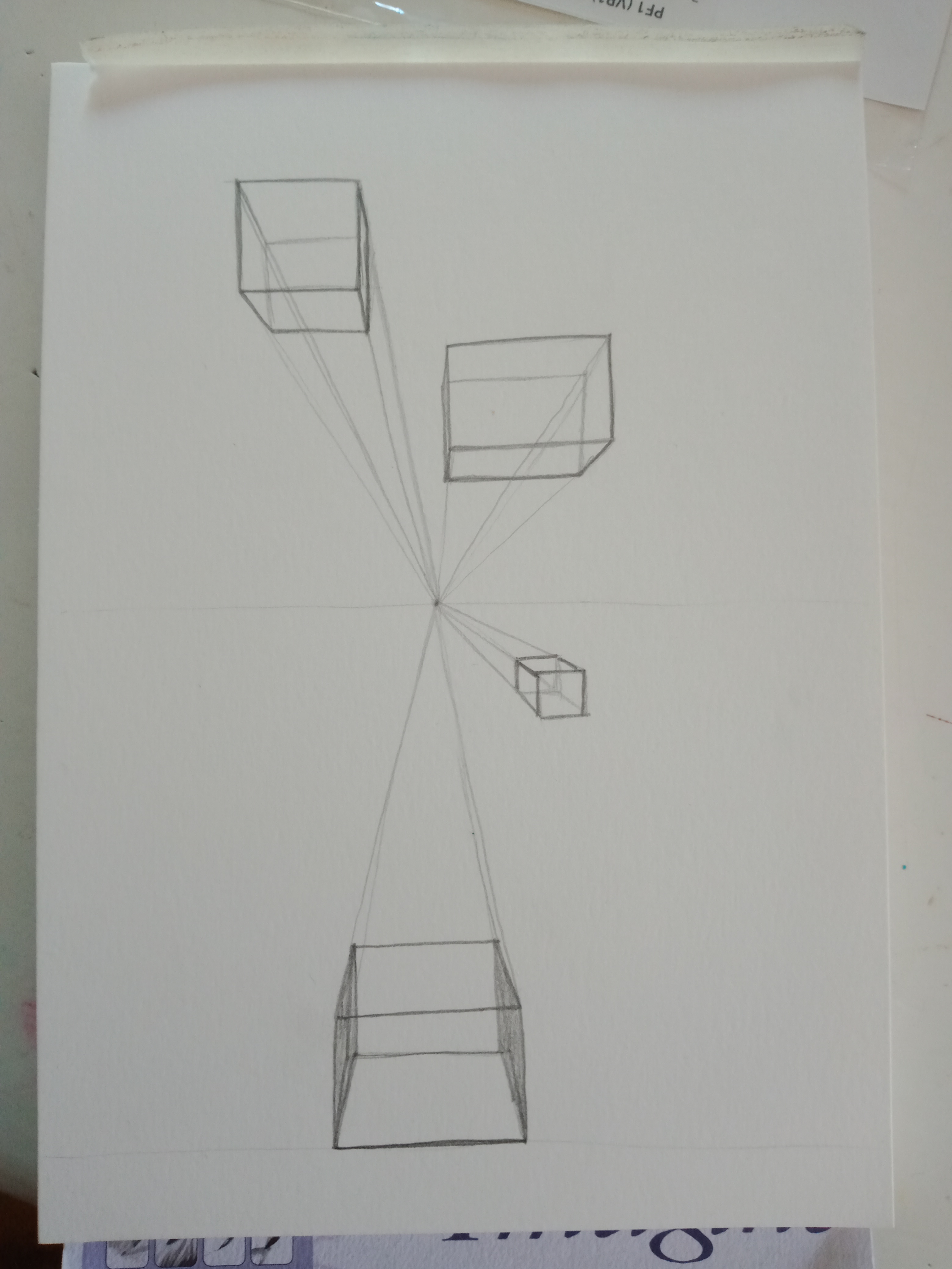 Apprendre à dessiner les perspectives de Audrey le 14 avril 2022