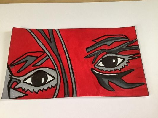 Rien qu'un regard à l'acrylique de Chantal le 15 avril 2022