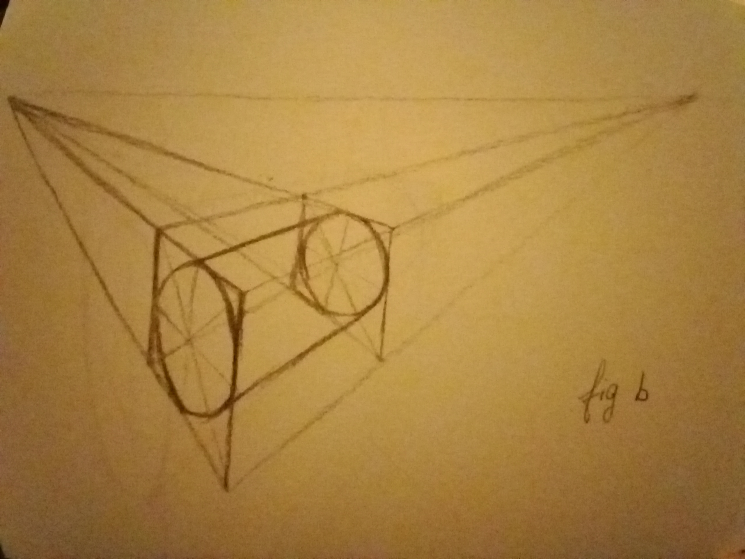 Dessiner cercles et cylindres en perspective de Audrey le 15 avril 2022