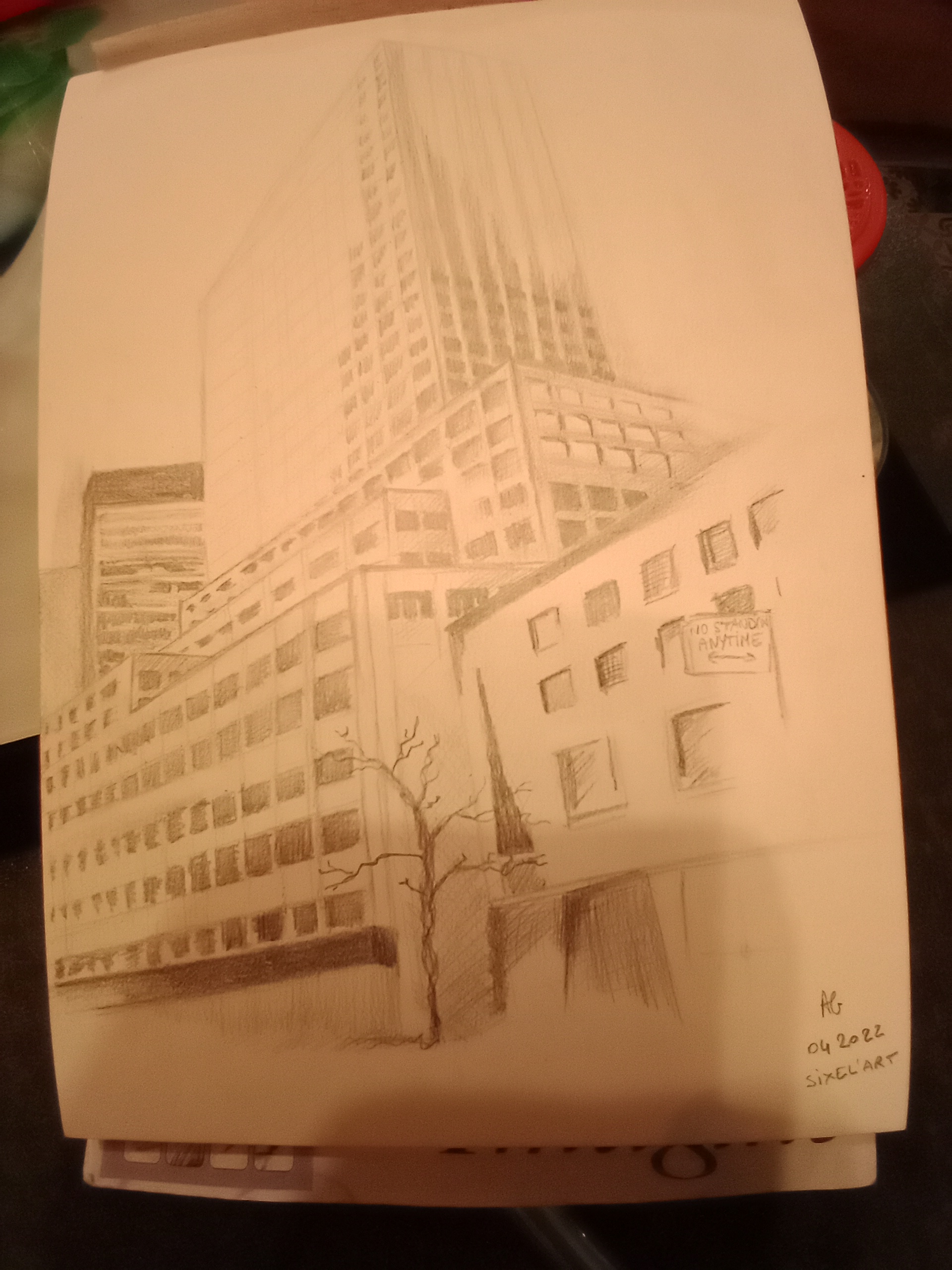 Dessiner un paysage Urbain de Audrey le 16 avril 2022