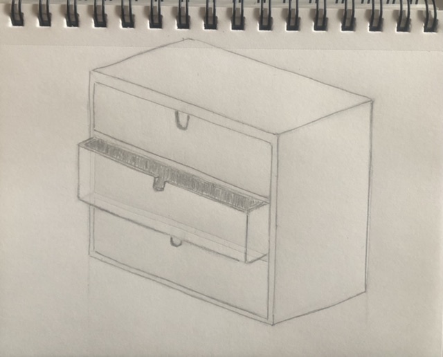 Dessiner un objet simple en perspective de Jessica le 21 avril 2022
