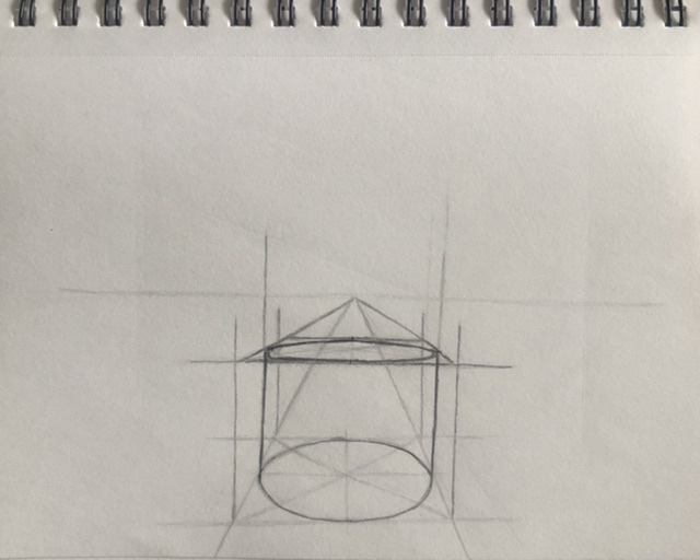Dessiner cercles et cylindres en perspective de Jessica le 21 avril 2022