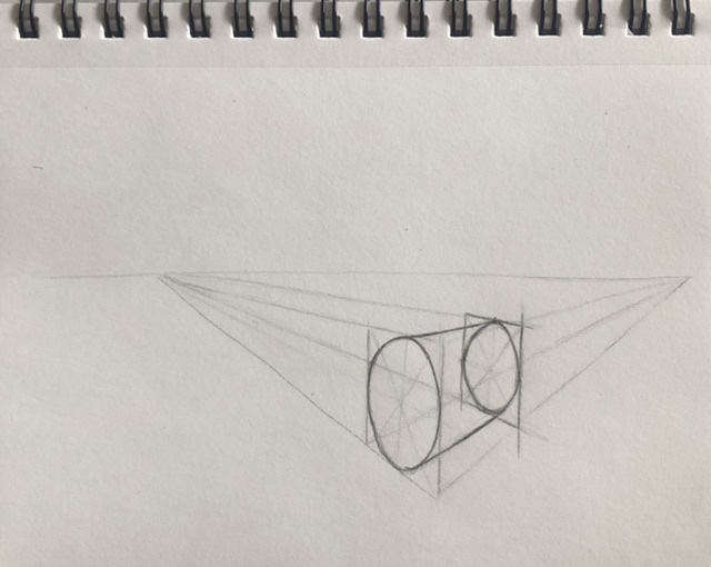 Dessiner cercles et cylindres en perspective de Jessica le 21 avril 2022