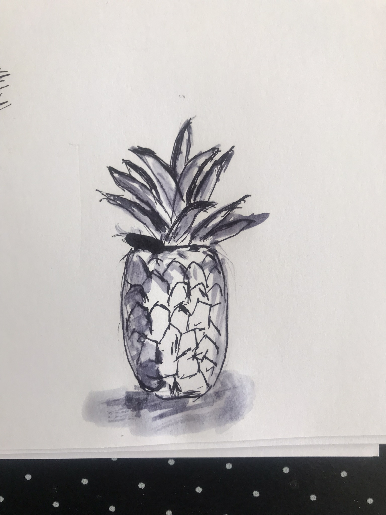 Un ananas au brou de noix de Dominique le 02 mai 2022