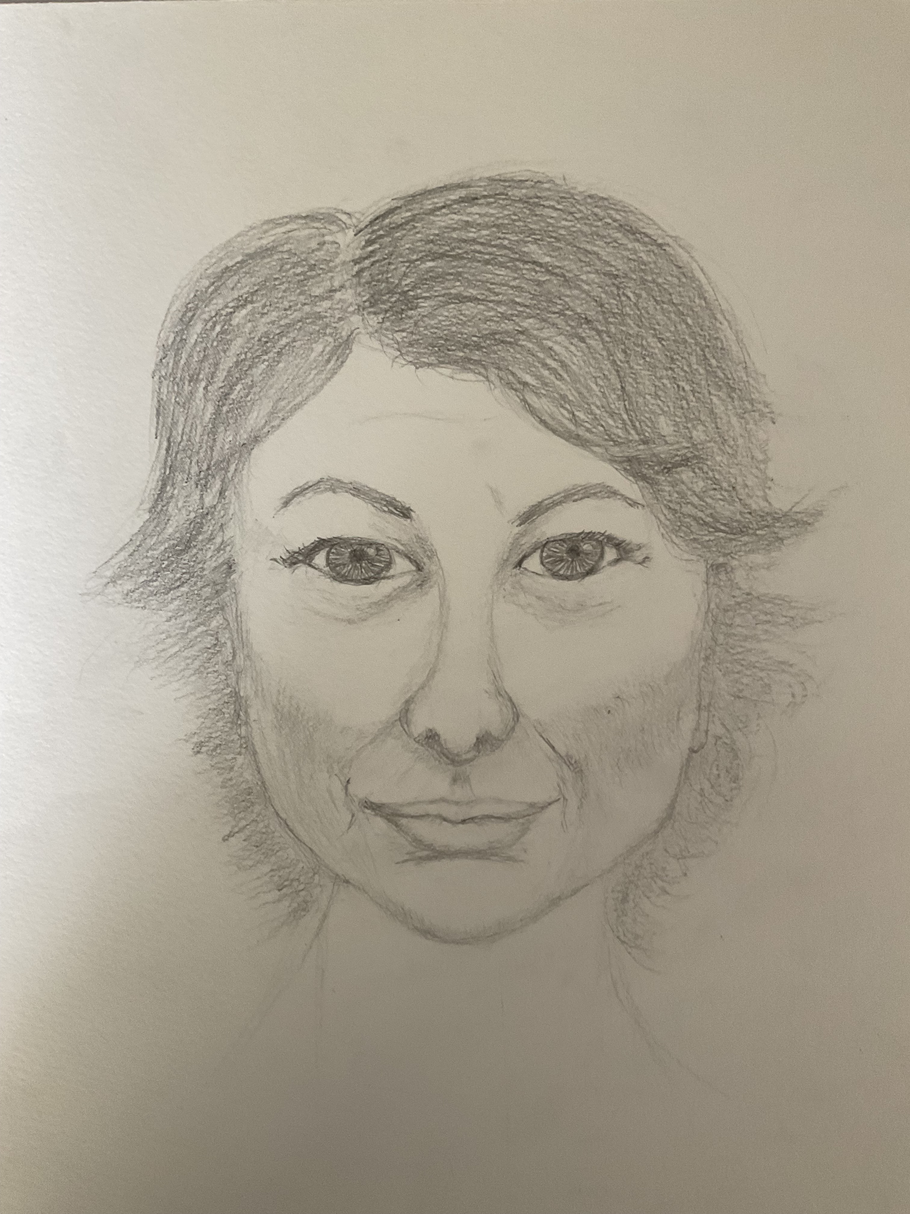 Dessiner son Autoportrait de Sylvie le 02 mai 2022