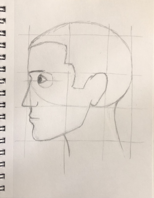Les Proportions du visage en Dessin de Jessica le 07 mai 2022