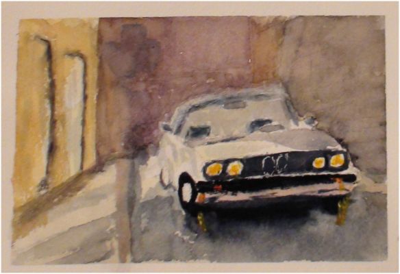 Scène urbaine a l'Aquarelle Episode 03 de Chrystèle le 21 mai 2022