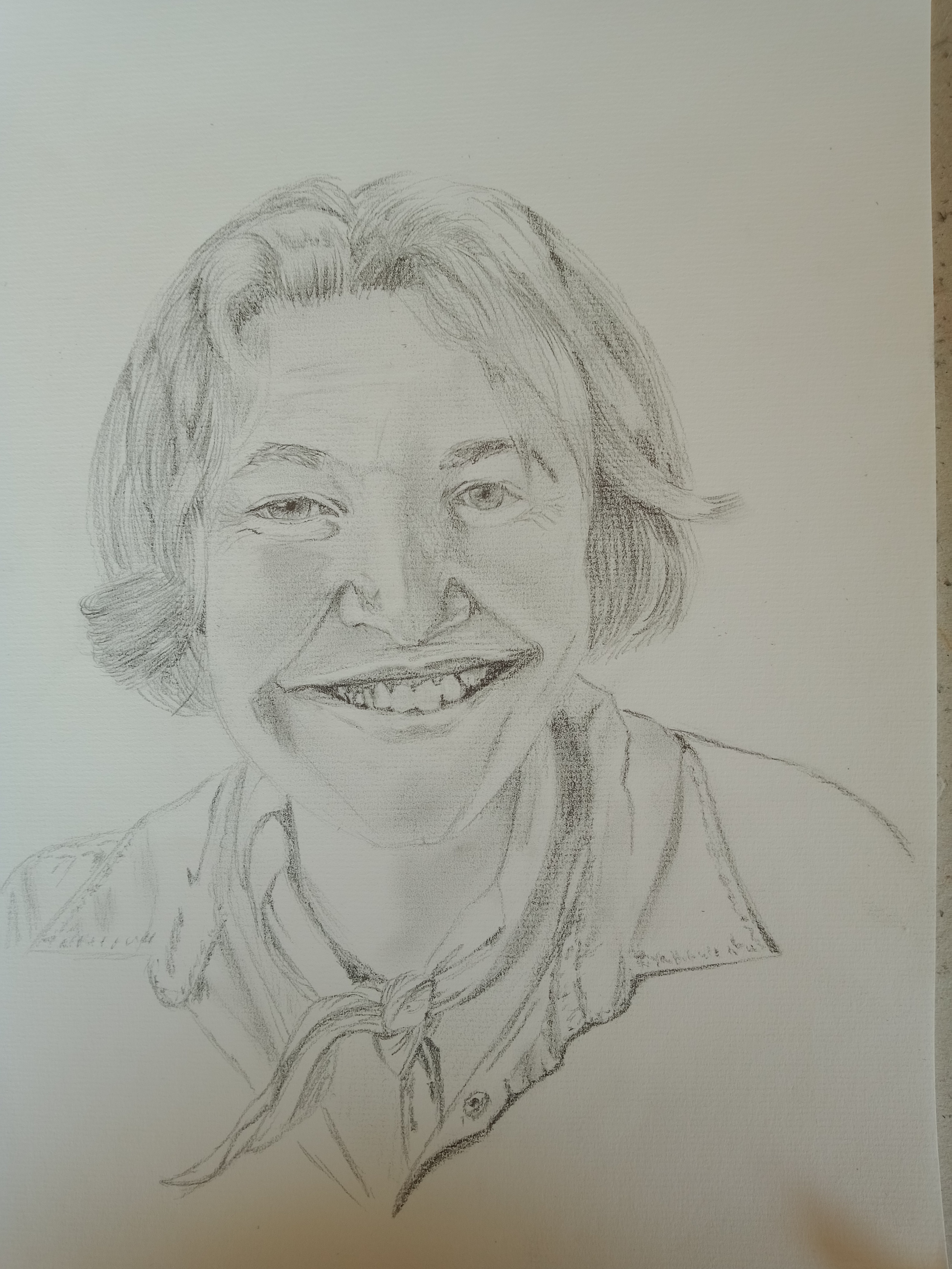 Dessiner son Autoportrait de Audrey le 30 mai 2022
