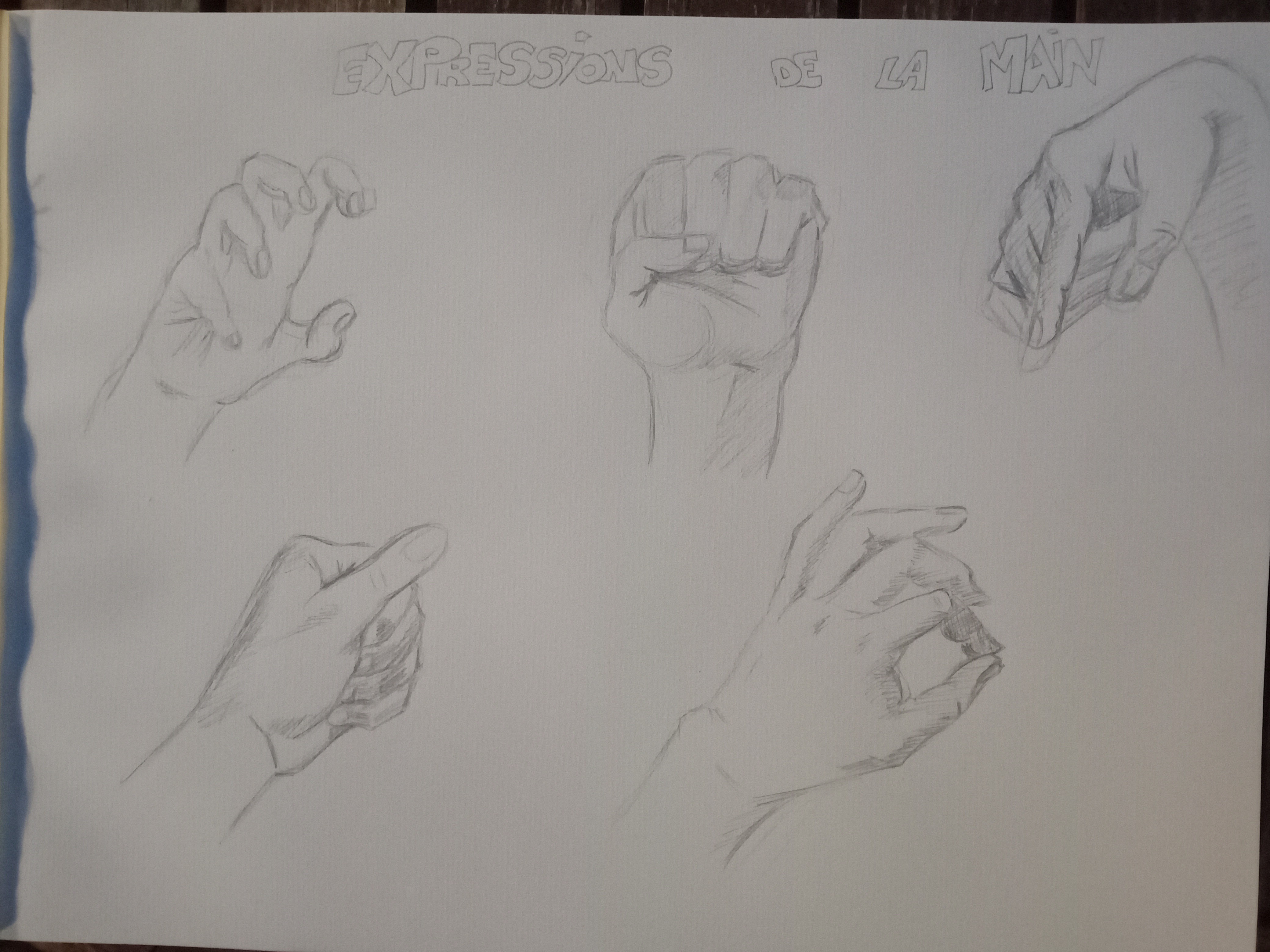 Les expressions de la main de Audrey le 30 juin 2022
