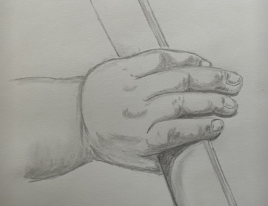 Dessiner les mains d'un bébé de Manuela le 16 août 2022