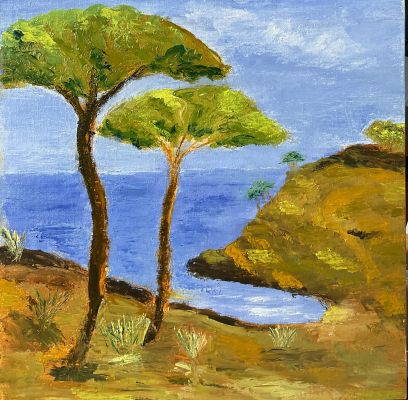 Crique de Provence à l'Huile au couteau de Sylvie le 29 août 2022