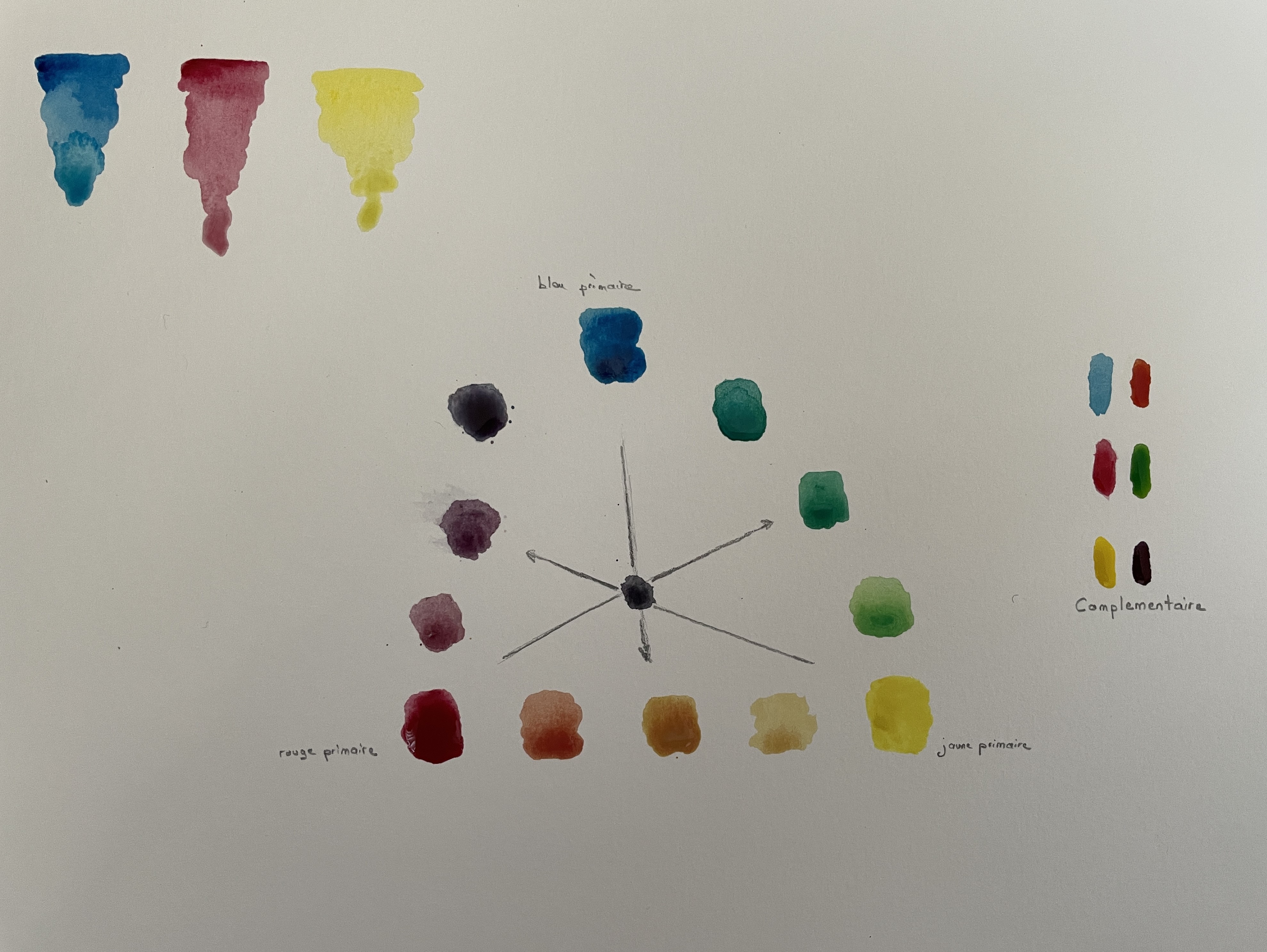 Découverte des Couleurs à l'Aquarelle de Manuela le 14 septembre 2022
