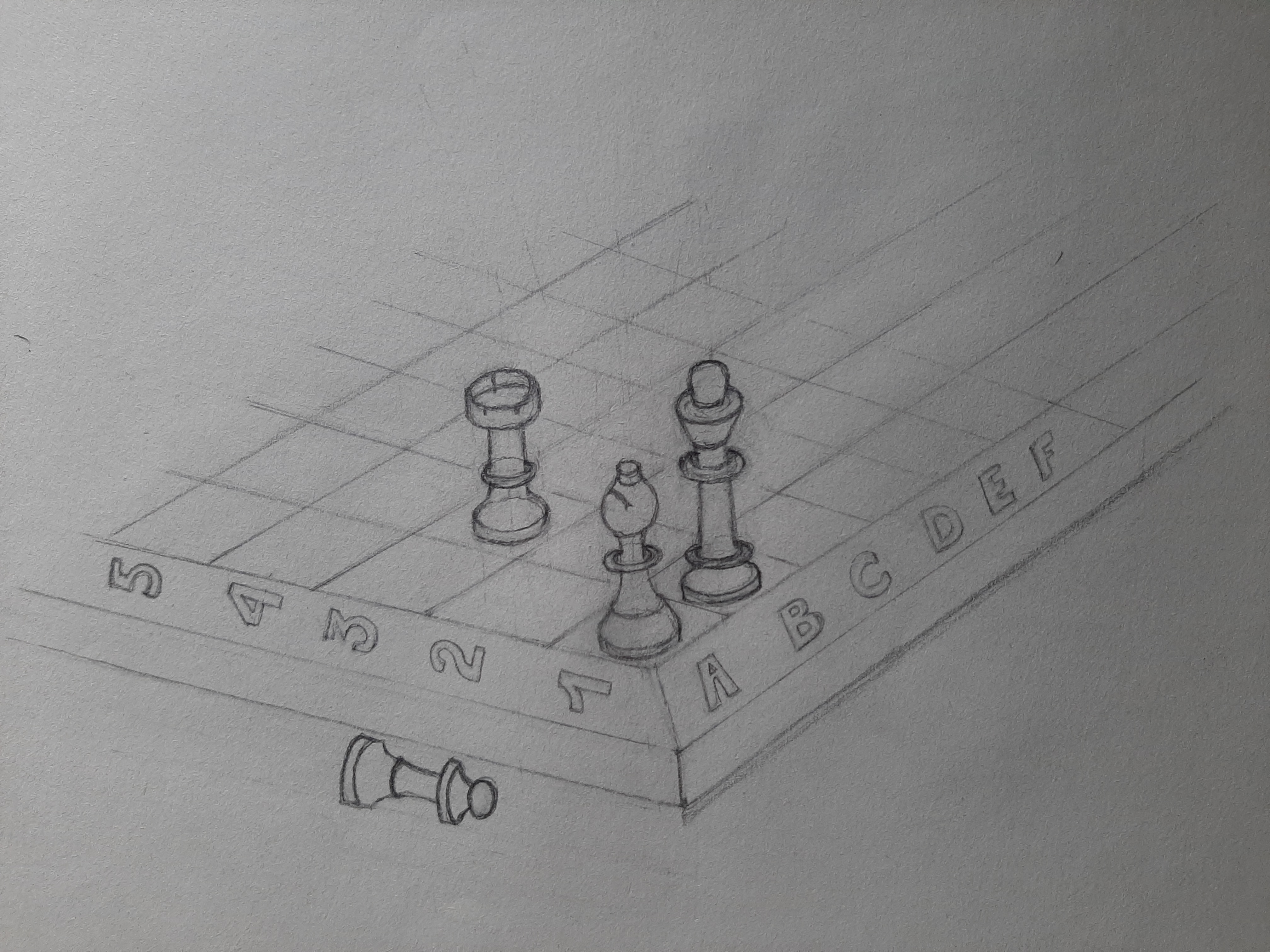 Dessiner un Échiquier Séquence 02 de Janick le 01 octobre 2022