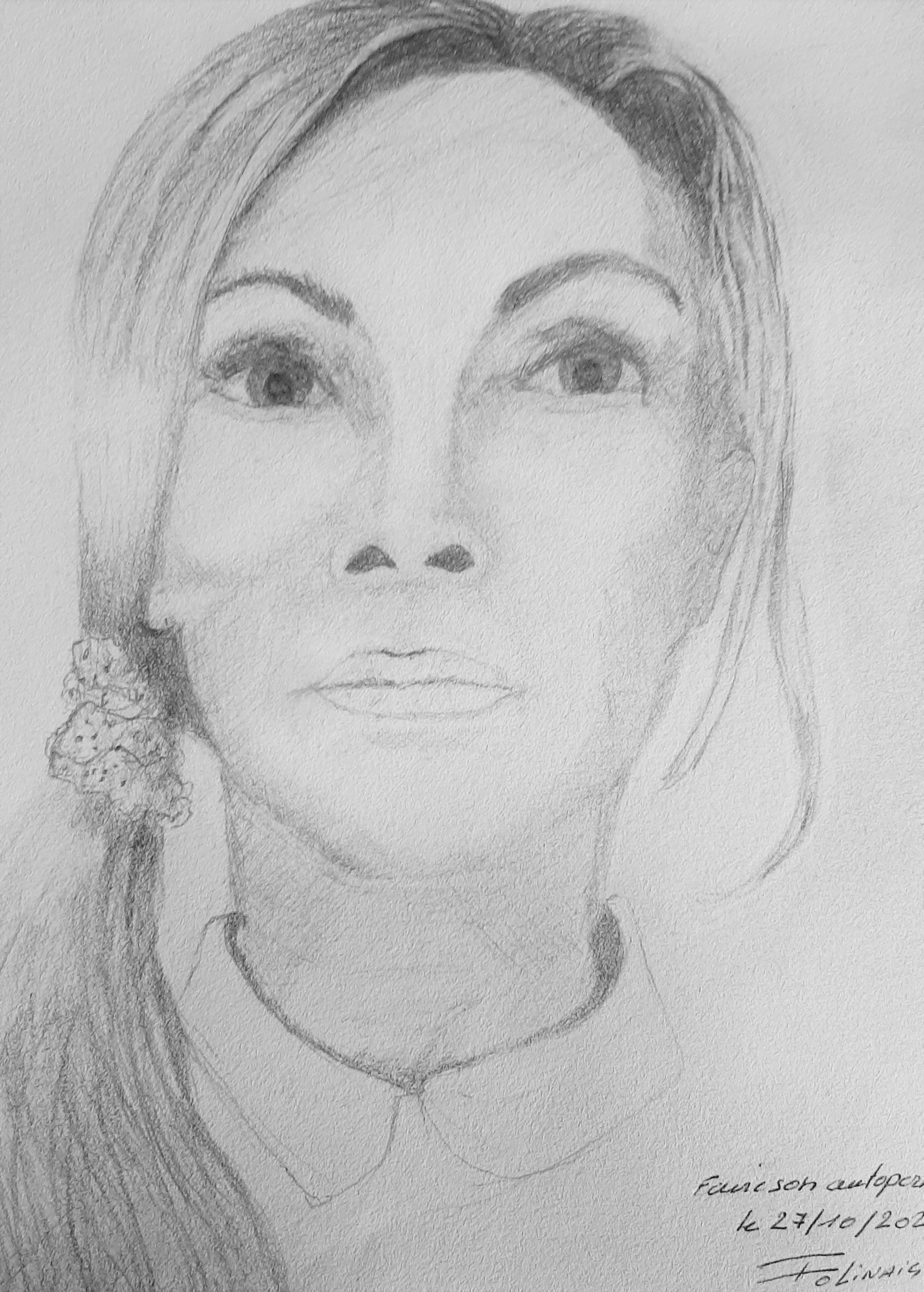 Dessiner son Autoportrait de Janick le 26 octobre 2022