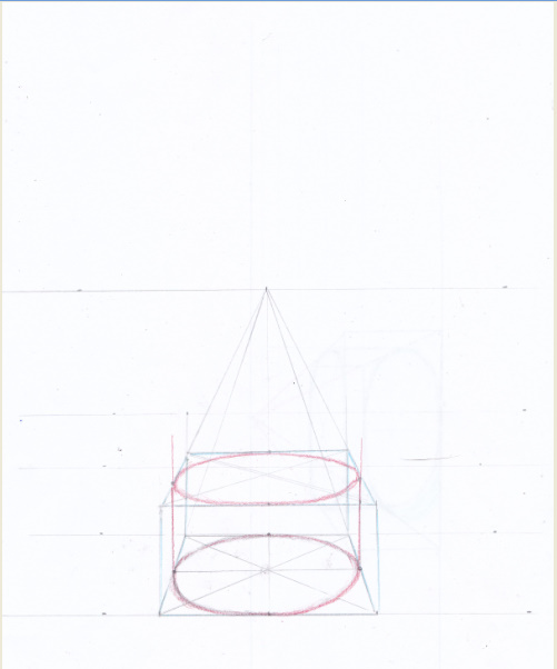 Dessiner cercles et cylindres en perspective de Muriel le 31 octobre 2022