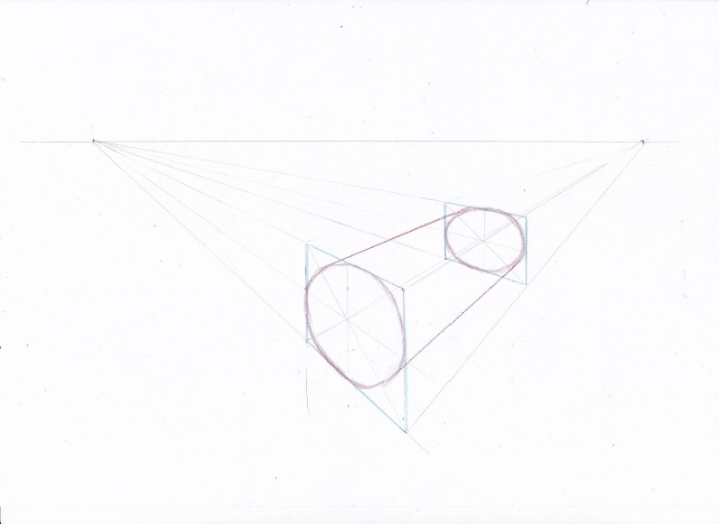 Dessiner cercles et cylindres en perspective de Muriel le 31 octobre 2022