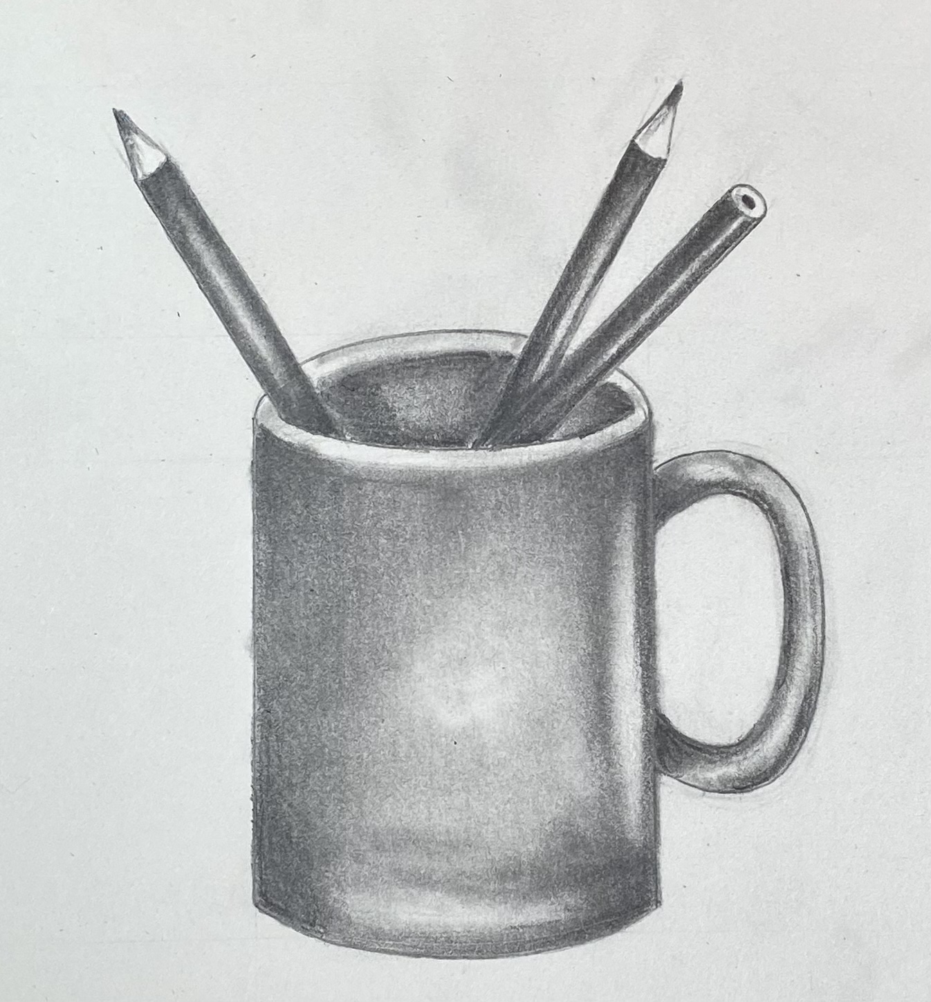 Prise de mesure en dessin d'observation de Gregory le 28 novembre 2022
