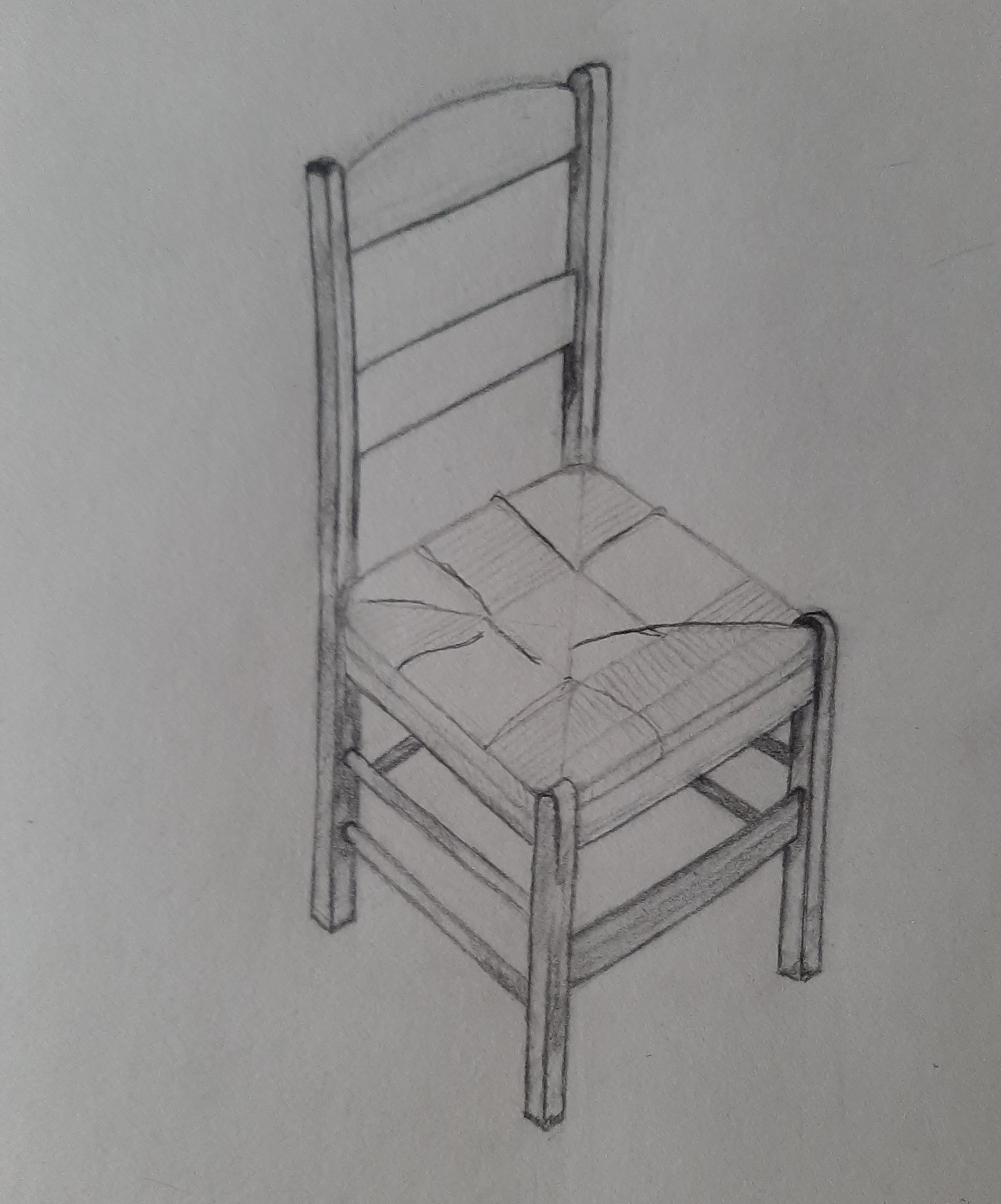 Dessiner une vieille chaise, épisode 01 de Janick le 14 décembre 2022