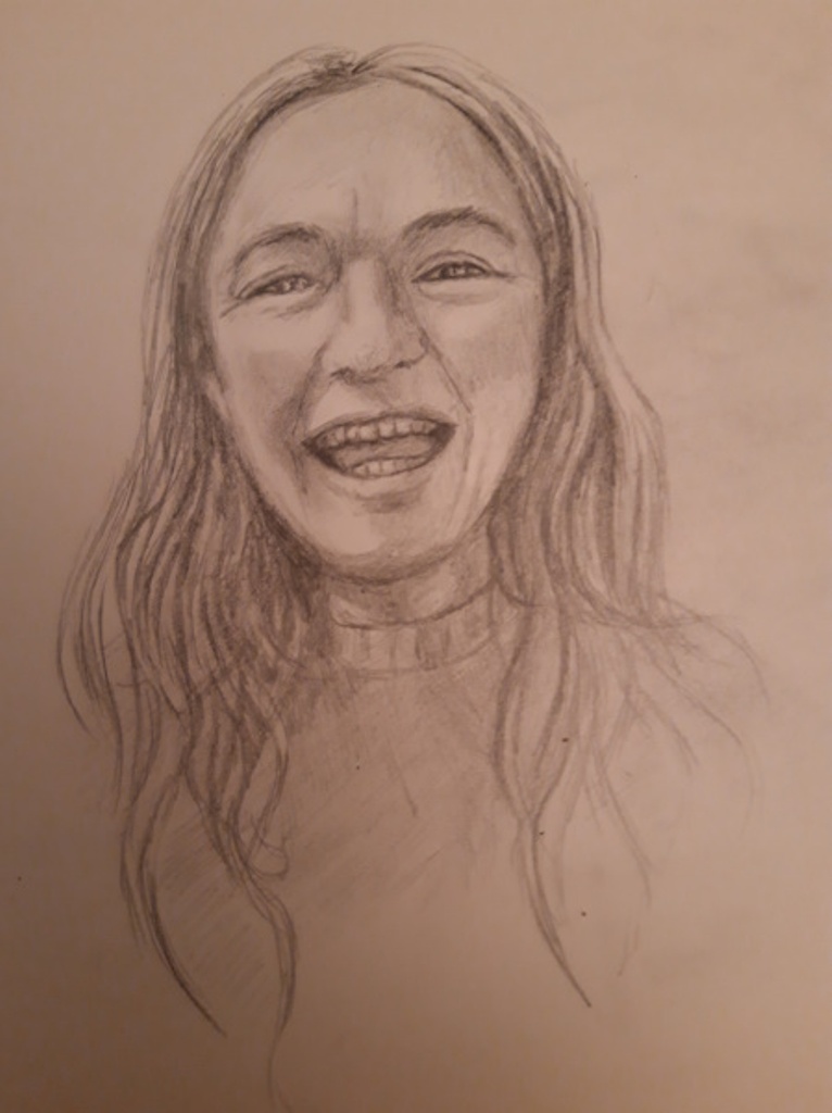 Dessiner son Autoportrait de Muriel le 22 décembre 2022