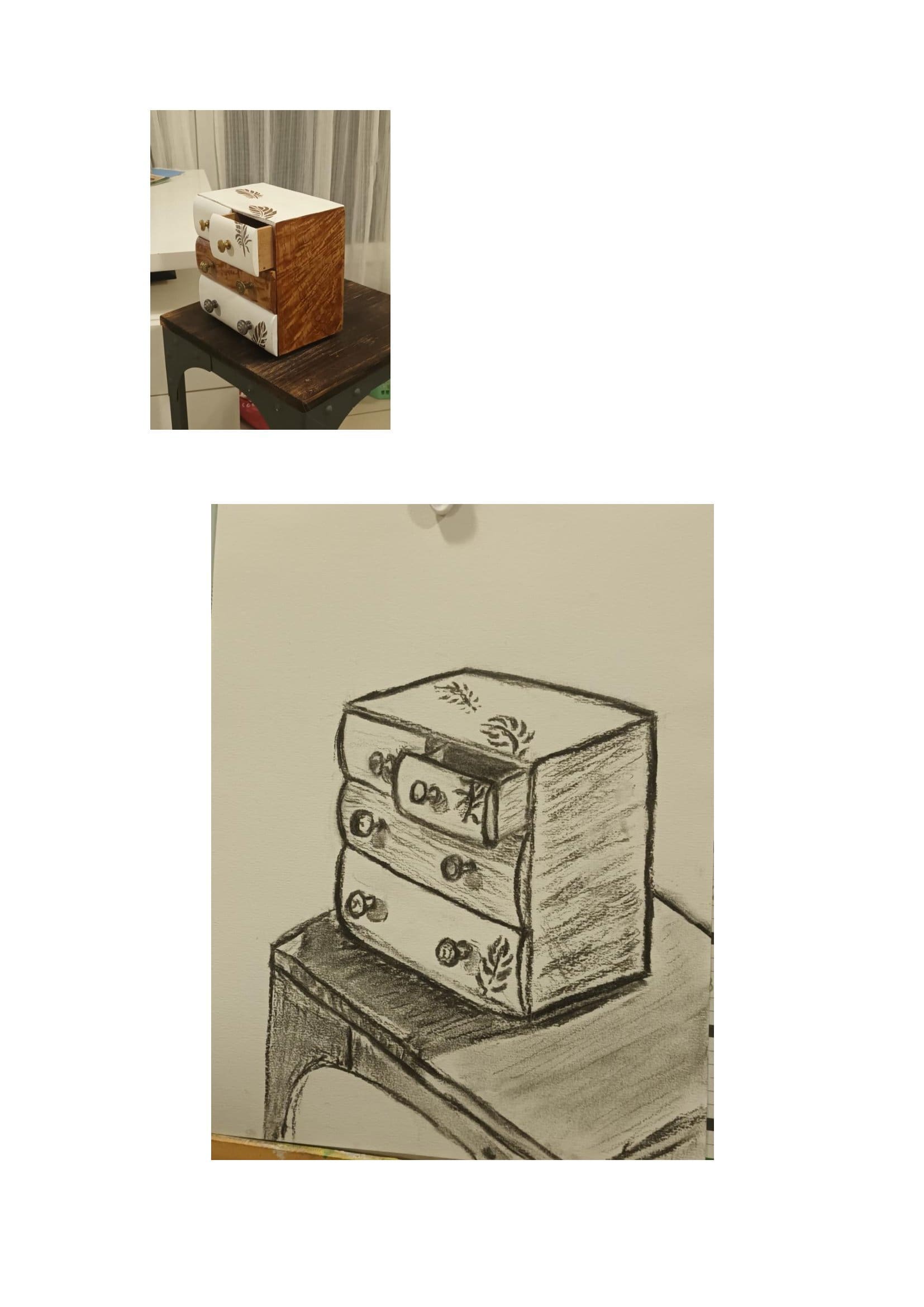 Dessiner un objet simple en perspective de Annie le 29 décembre 2022