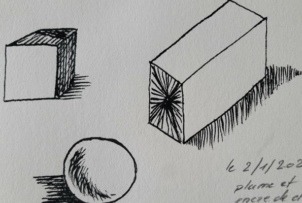 Savoir utiliser la plume en dessin de Janick le 02 janvier 2023
