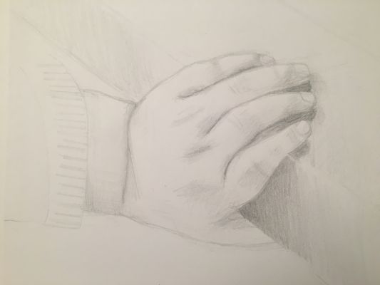 Dessiner les mains d'un bébé de Valerie le 08 janvier 2023