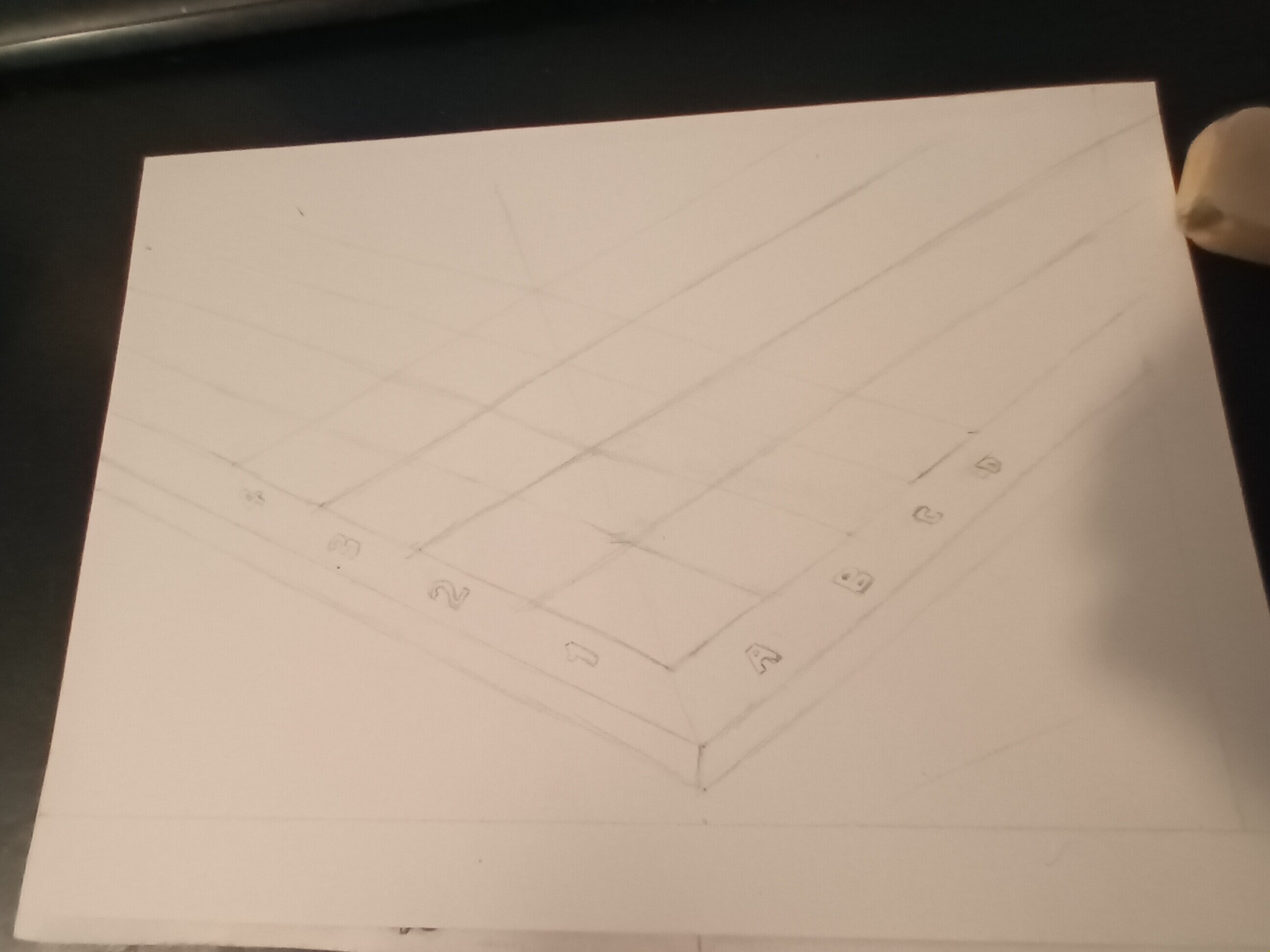 Dessiner un Échiquier séquence 01 de Annie le 22 janvier 2023