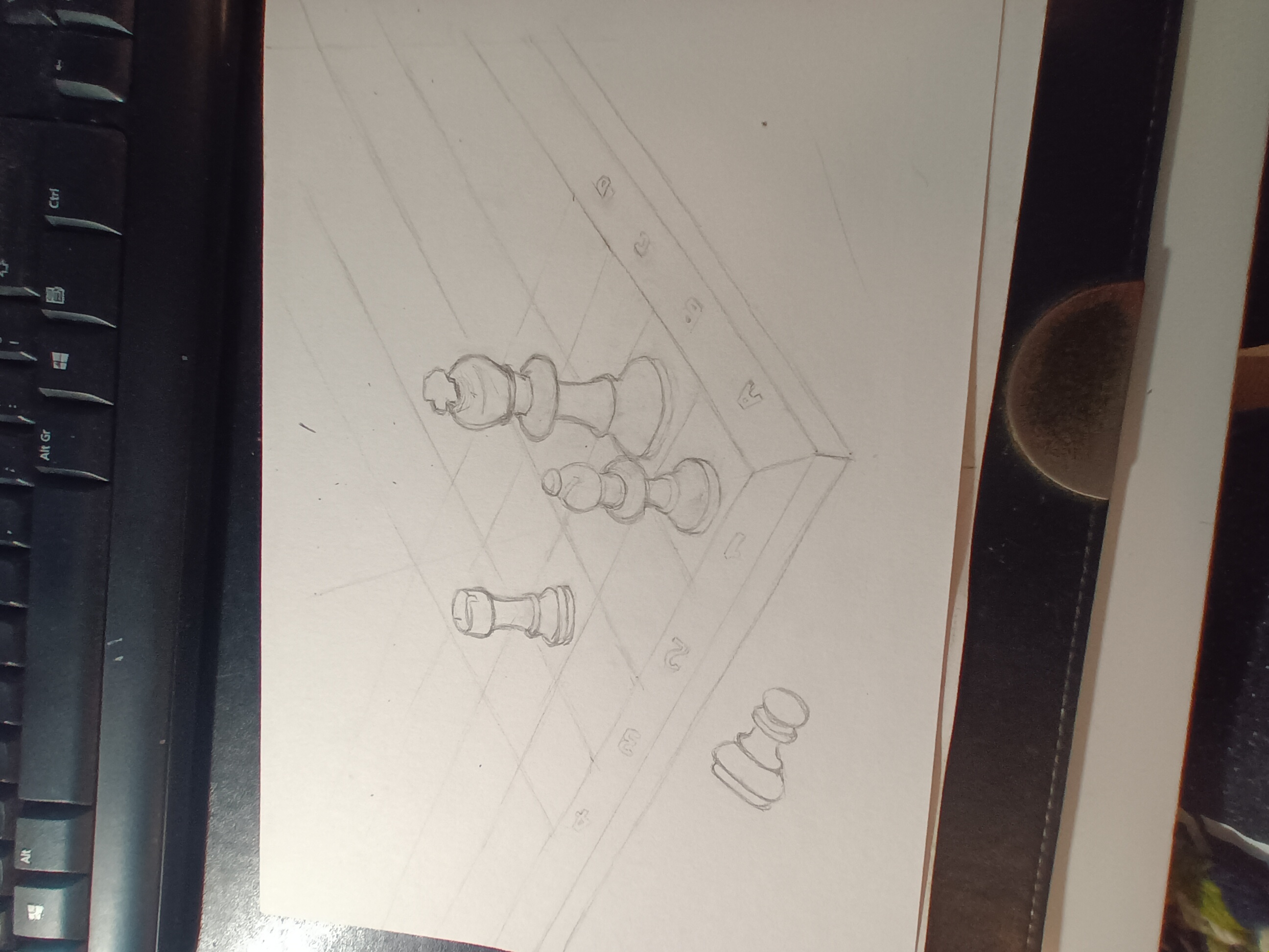 Dessiner un Échiquier Séquence 02 de Annie le 22 janvier 2023