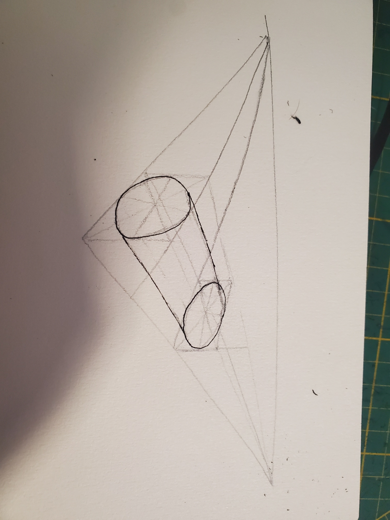 Dessiner cercles et cylindres en perspective de Nathalie le 04 février 2023