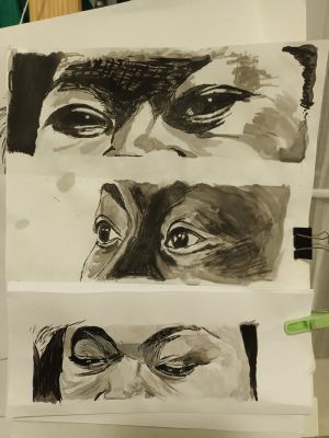 Apprendre à dessiner le visage : Les yeux de Annie le 15 février 2023